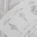 SWEET BABY BIRTH MONTH PRINTS