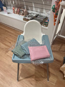 Ikea Highchair Placemat | Duck Egg Blue