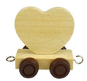 Alphabet Train Carriage heart