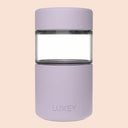 REGULAR - Reusable Glass Coffee Cup 8oz: LILAC