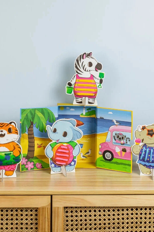 Lacing Cards | Beach Party-Tiger Tribe-Tiny Trader