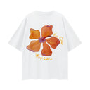 Le Fleur White oversize T-Shirt | Lucent White-MAKU THE LABEL-S- Tiny Trader - Gold Coast Baby Shop