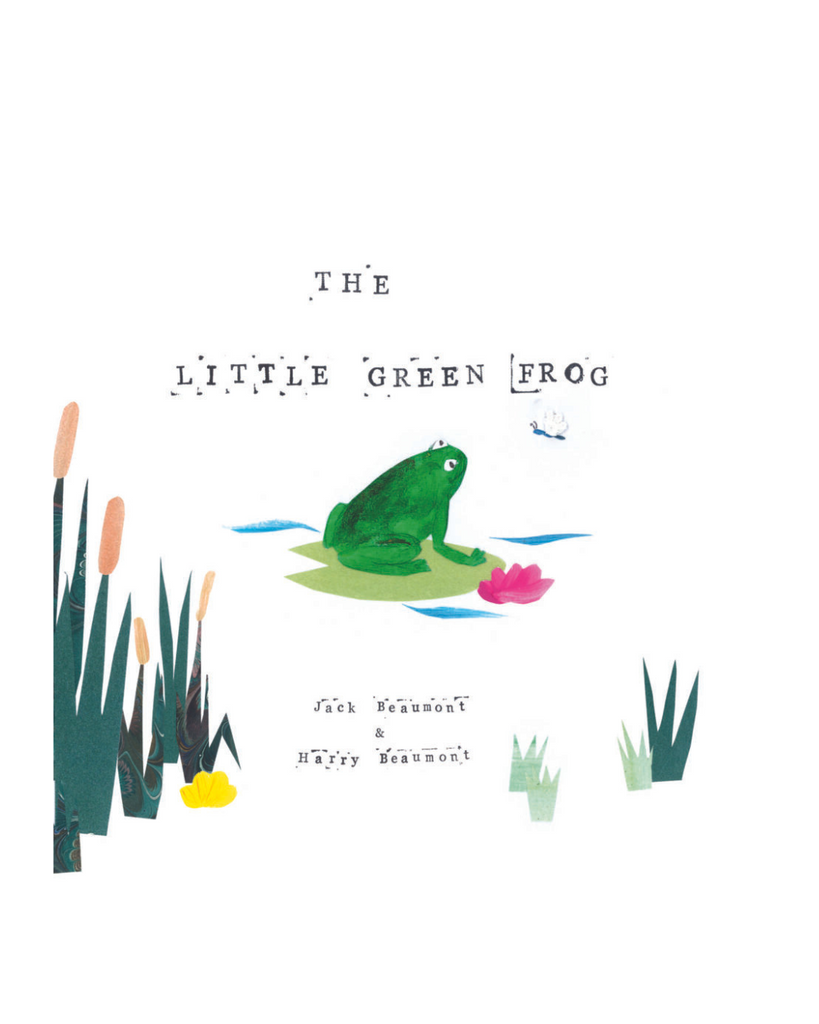 Little Green Frog | Jack Beaumont-Tiny Trader- Tiny Trader - Gold Coast Kids Shop - Gold Coast Baby Shop -