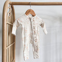 Long Sleeve Bamboo Growsuit | Spring Meadow-Blossom & Pear-NB- Tiny Trader - Gold Coast Baby Shop