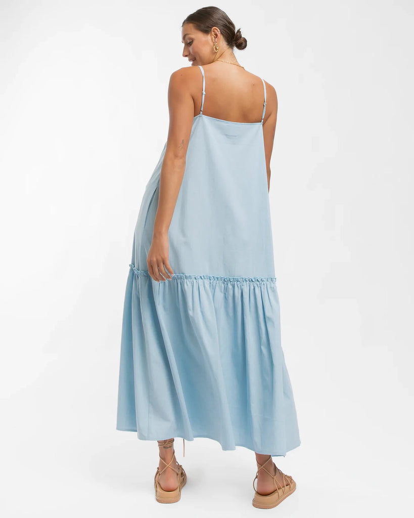 Napoli Maxi Dress | Blue-Lullaby Club-Tiny Trader
