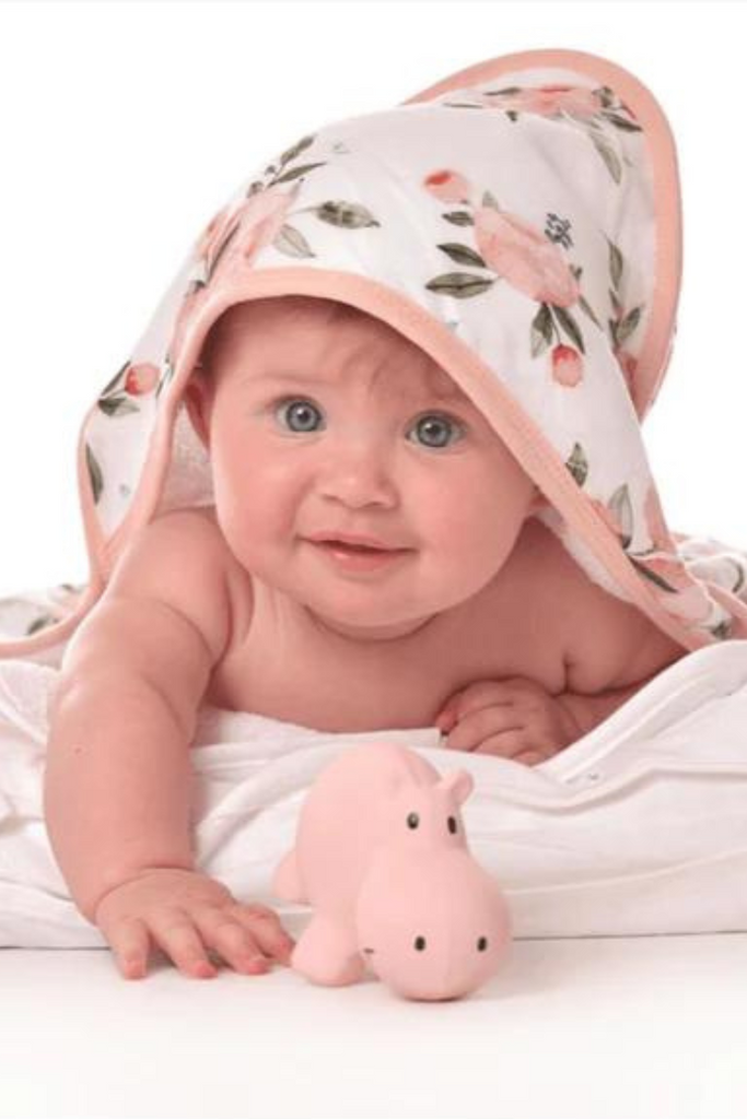Natural Baby Rattle & Bath Toy - Hippo-Tikiri-Tiny Trader