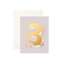 No. 3 Animals Greeting Card-Fox & Fallow- Tiny Trader - Gold Coast Baby Shop