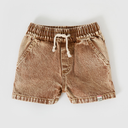 Noah Denim Shorts | Brown-Goldie+Ace-6-12M- Tiny Trader - Gold Coast Baby Shop