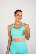 Clover Nursing Sports Bra - Teal