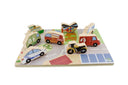 Aussie Vehicles Wooden Chunky Puzzle