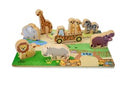 Zoo Animals Wooden Chunky Puzzle