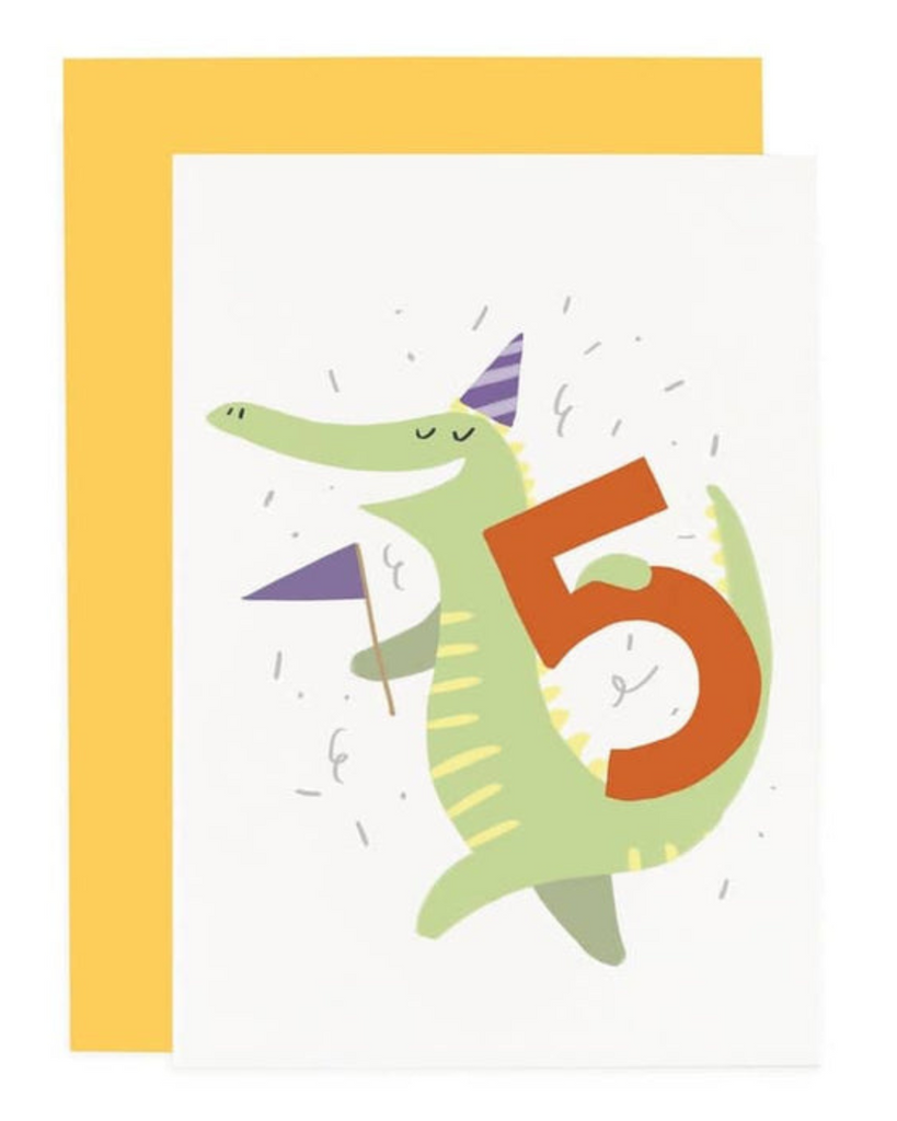 Party Animal 5th | Birthday Card-Tiny Trader -Tiny Trader