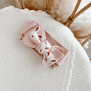Pink Bunny Topknot-Blossom & Pear- Tiny Trader - Gold Coast Baby Shop