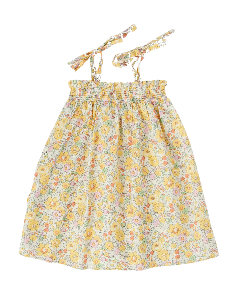 Poppy Dress | Betsy Yellow-Goldie+Ace-Tiny Trader