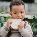 Rainbow Teether | Mauve-Mushie- Tiny Trader - Gold Coast Baby Shop