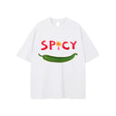 Spicy Oversize T-Shirt | White-MAKU THE LABEL-S- Tiny Trader - Gold Coast Baby Shop