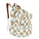 Salty Checkers Campus Backpack-Kinnder- Tiny Trader - Gold Coast Baby Shop