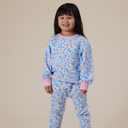 Seaside Daisy Relaxed Terry Sweater-Goldie+Ace-6-12M- Tiny Trader - Gold Coast Baby Shop