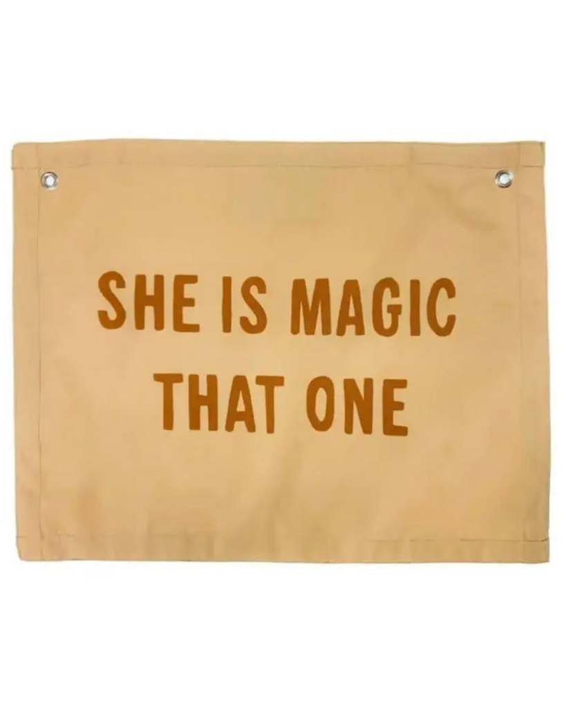 She Is Magic Banner - Peach-Imani Collective-Tiny Trader