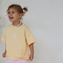 Signature Tee | Butter (Kids)-Ziggy Lou-3-6M- Tiny Trader - Gold Coast Baby Shop