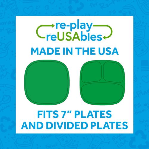 Silicone Plate Lid-Re-Play- Tiny Trader - Gold Coast Kids Shop - Gold Coast Baby Shop -
