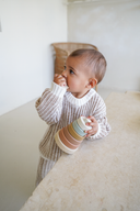 Silicone Stacking Tower-Littlish-Multicolour - bright- Tiny Trader - Gold Coast Baby Shop