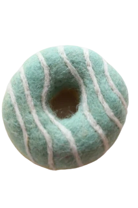 Single Donut | Various-Juni Moon-Mint Stripe- Tiny Trader - Gold Coast Kids Shop - Gold Coast Baby Shop -