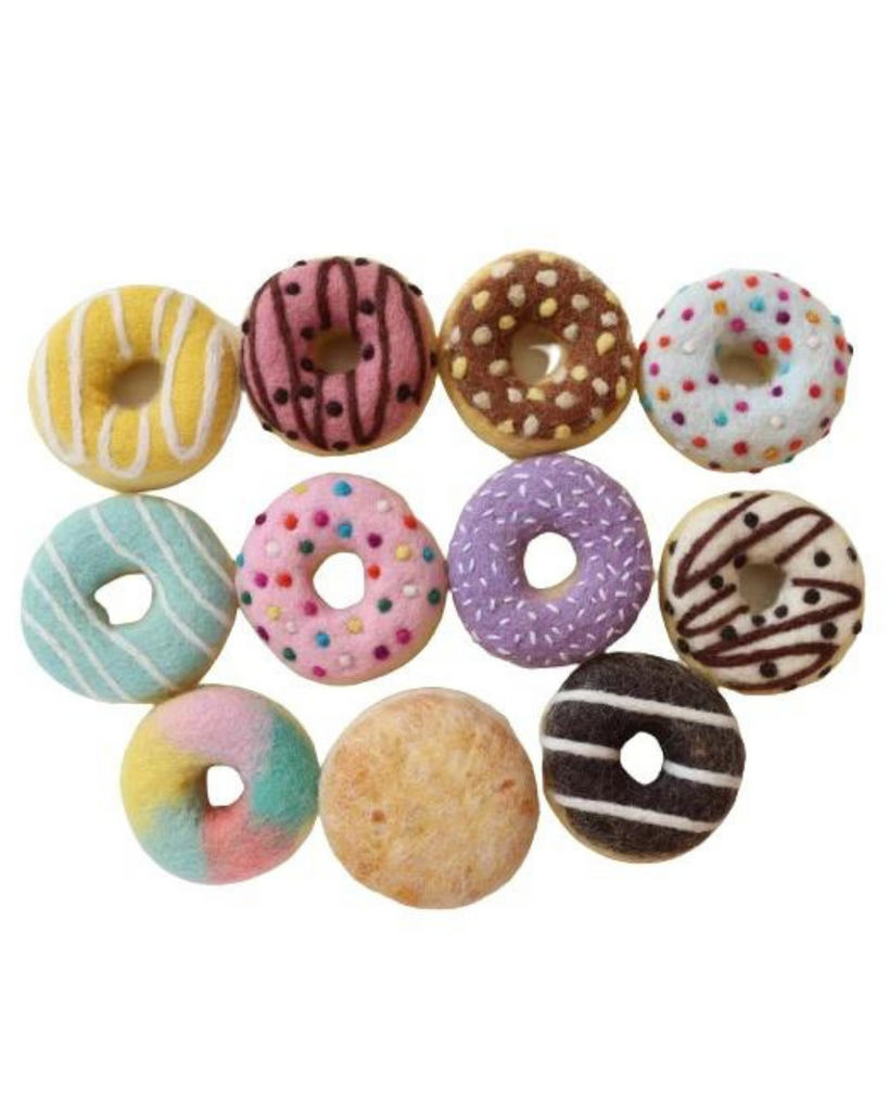 Single Donut | Various-Juni Moon-Pink Heart Sprinkle- Tiny Trader - Gold Coast Kids Shop - Gold Coast Baby Shop -