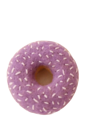 Single Donut | Various-Juni Moon-Purple Sprinkles- Tiny Trader - Gold Coast Kids Shop - Gold Coast Baby Shop -
