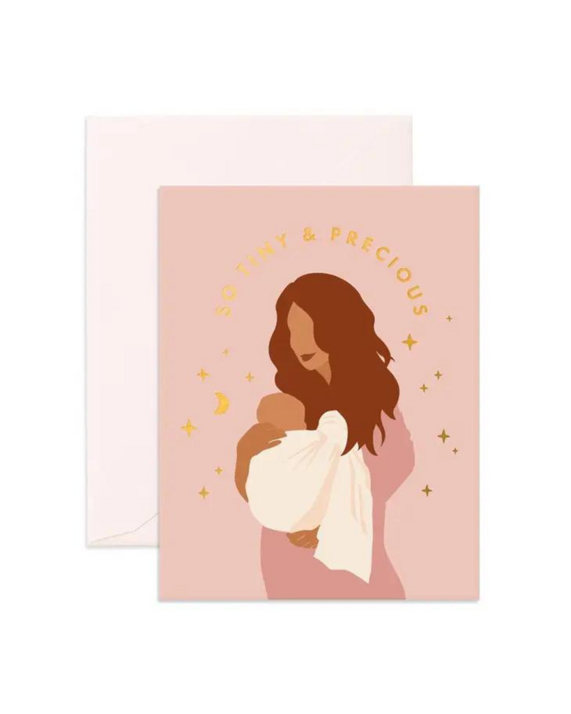 So Tiny & Precious Greeting Card-Fox & Fallow- Tiny Trader - Gold Coast Kids Shop - Gold Coast Baby Shop -