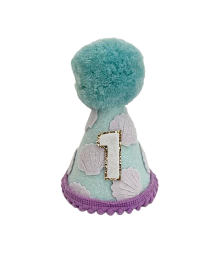 The Little Mermaid Birthday Party Felt Hat-Nash and Willow-Tiny Trader