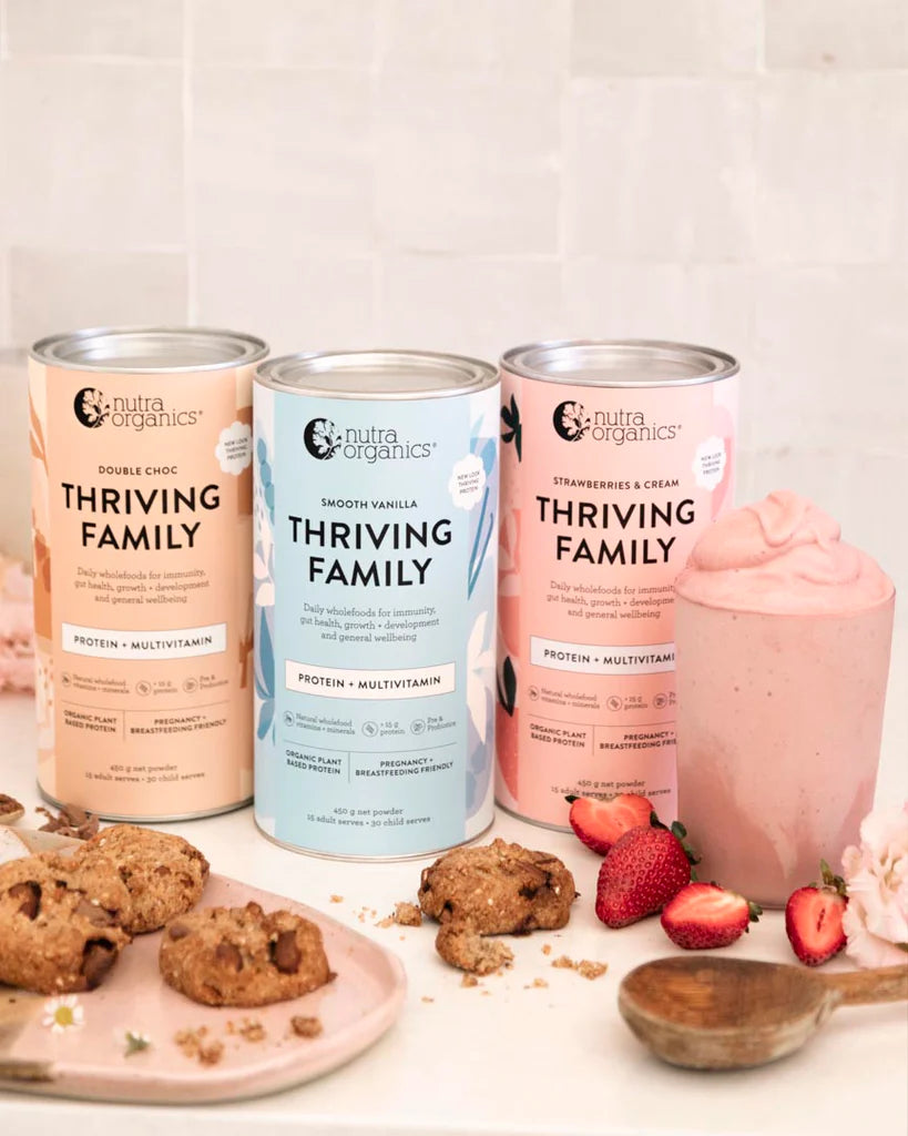 Thriving Family | Smooth Vanilla 450g-Nutra Organics-Tiny Trader