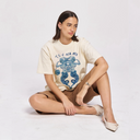 Tsunami Maiden Oversize Tee | Ivory-MAKU THE LABEL-S- Tiny Trader - Gold Coast Baby Shop