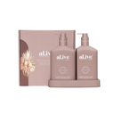 Wash & Lotion Duo & Tray | Raspberry Blossom & Juniper-Al.ive Body- Tiny Trader - Gold Coast Baby Shop