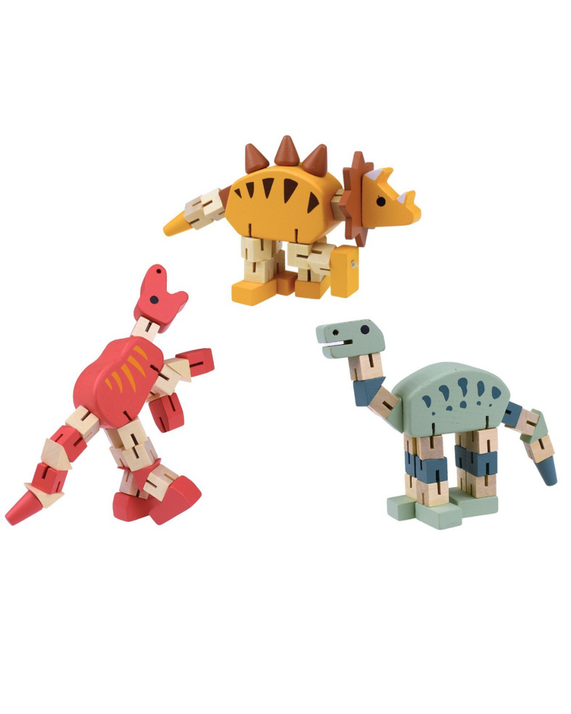 Wooden Flexi Dinosaur-eleganter australia- Tiny Trader - Gold Coast Kids Shop - Gold Coast Baby Shop -
