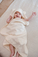 Hooded Towel: Ivory