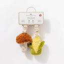 2 Pack Mini Market Brunch Stroller Toys - Mushroom & Corn