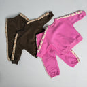 Little Dreamer Tracksuit Set - Chocolate