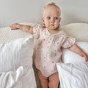 Organic Cotton Fleur Romper | Blossom