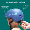 i-Glide Premium Kids Helmet - Black