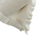 Frill Baby Blanket | Milk