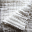 Organic Baby Muslin Wrap - White