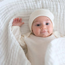 Organic Baby Muslin Wrap - White