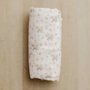 Organic Cotton Muslin Wrap | Lilac Bouquet