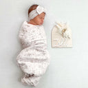 Organic Cotton Muslin Wrap | Lilac Bouquet