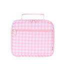 Pink Gingham Mini Insulated Lunch Bag
