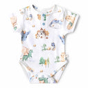 Snuggle Hunny | Dragon Short Sleeve Organic Bodysuit