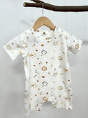 Aurora Short Sleeve Romper